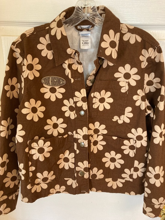 Your Highness Jackets & Blazers - NWOT Your Highness Floral Jean Jacket by - Women's
